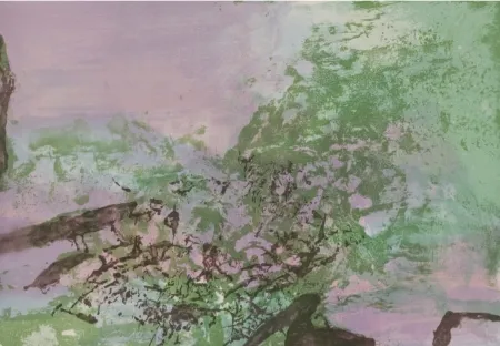 リトグラフ Zao - Untitled