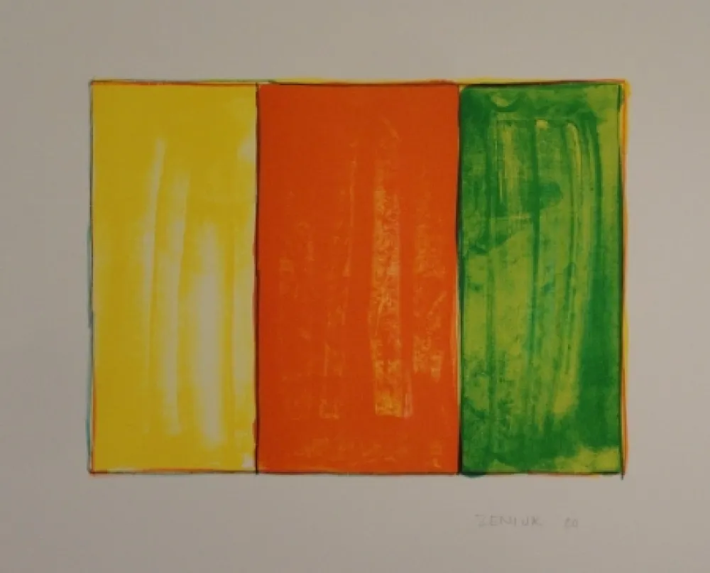 リトグラフ Zeniuk - Untitled