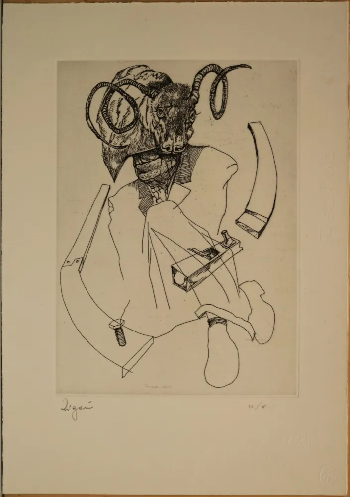 エッチング Zigaina - Il mito