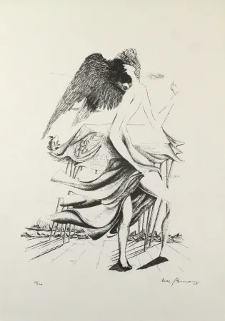 リトグラフ Zimmermann - Durch ein Nadelöhr IV / Through a Needle's Eye IV