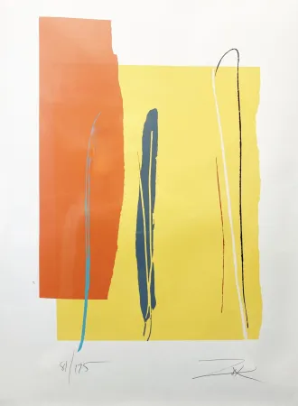 リノリウム彫版 Zox - Untitled 3 from Niagara Series