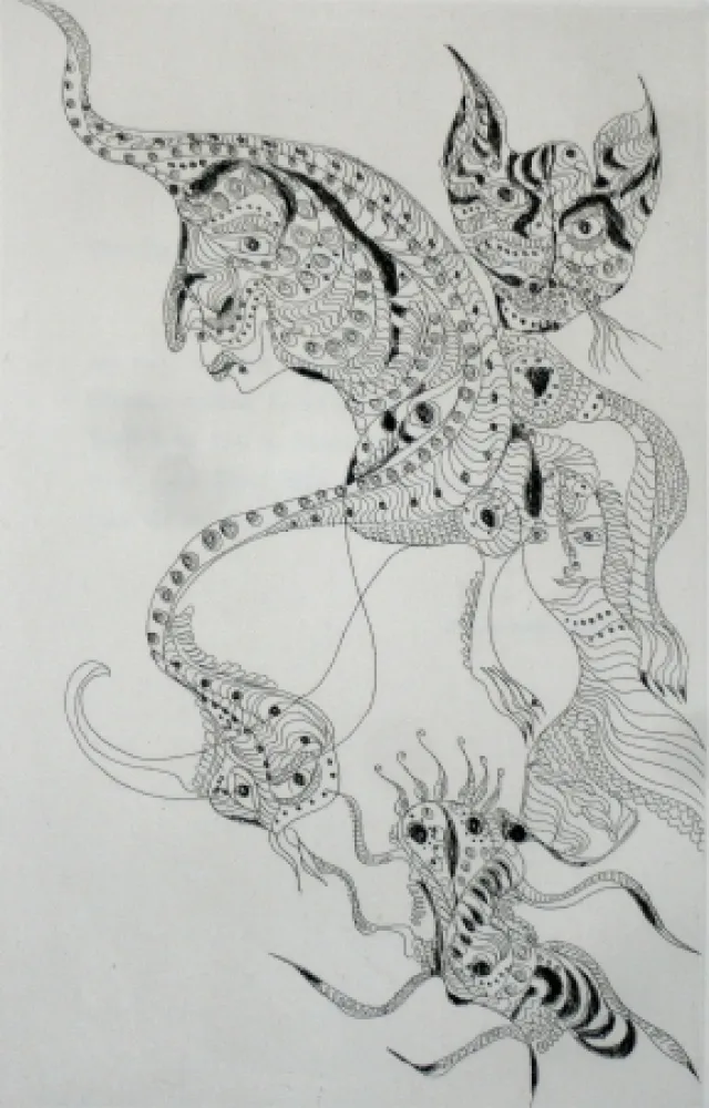 エッチングと　アクチアント Zurn - Oracles et spectacles 2