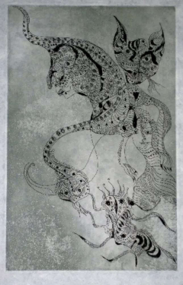 エッチングと　アクチアント Zurn - Oracles et spectacles (2)