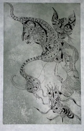 エッチングと　アクチアント Zurn - Oracles et spectacles (2)