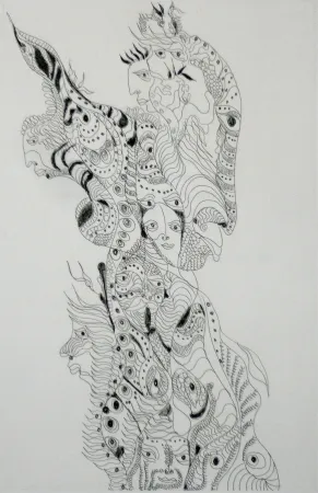 エッチングと　アクチアント Zurn - Oracles et spectacles 4