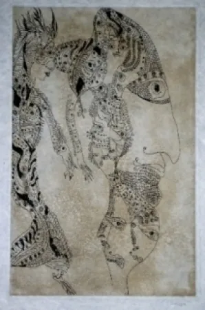 エッチングと　アクチアント Zurn - Oracles et spectacles