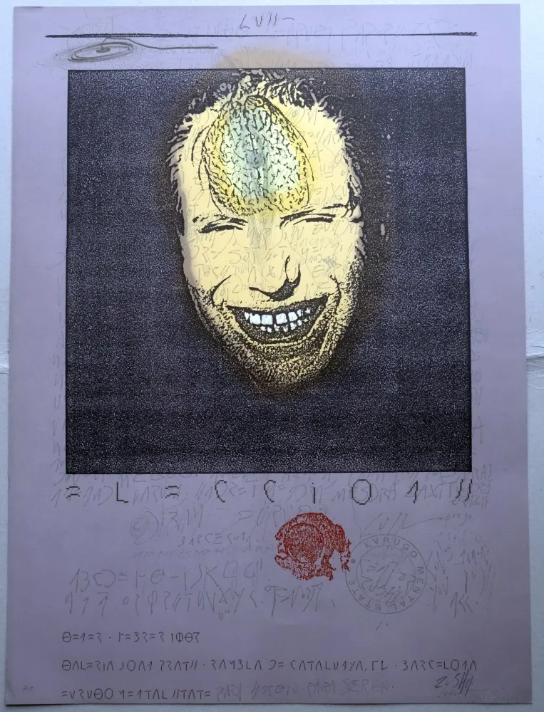 リトグラフ Zush - A.L. Galería Joan Prats