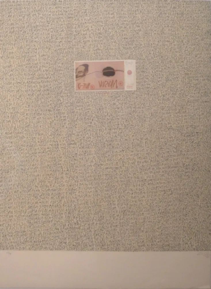 リトグラフ Zush - Barcelona-80