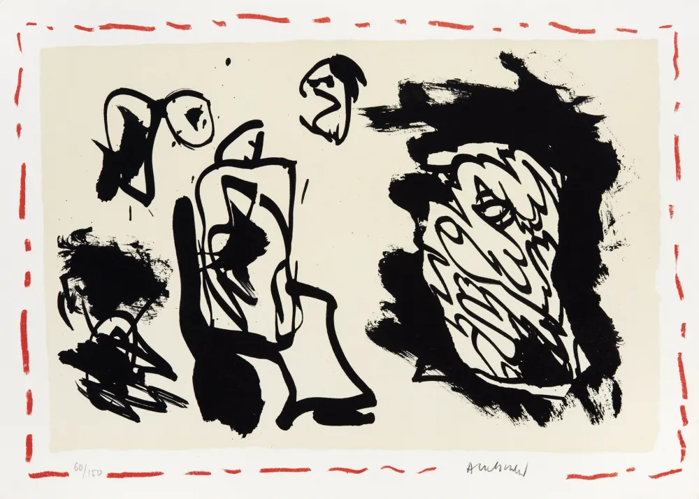 リトグラフ Alechinsky - ALECH0146