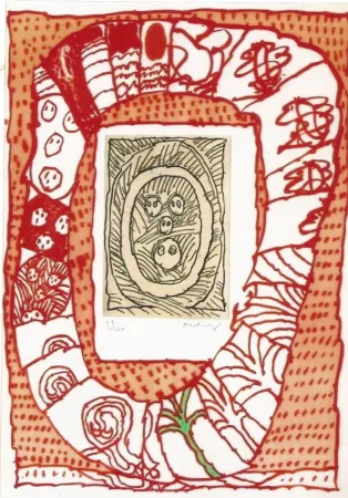 彫版 Alechinsky - Dusseldorf