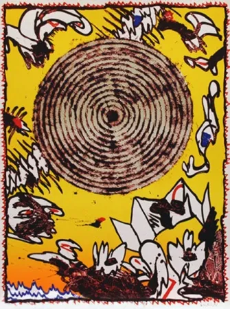 リトグラフ Alechinsky - SEOUL