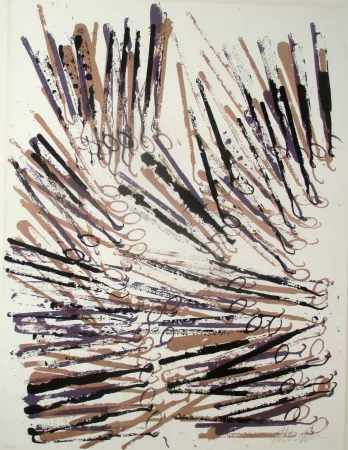 リトグラフ Arman - Artistery: Dentistery plate 4