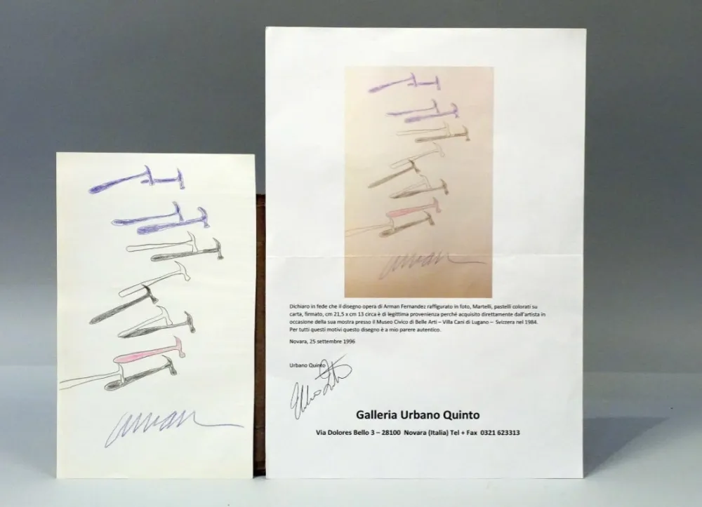 技術的なありません Arman - Marteaux reflex