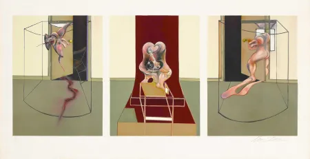 リトグラフ Bacon - Oresteia of Aeschylus