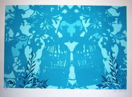 リトグラフ Baker - Feuillages 3