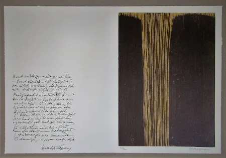 木版 Bergman - Sans titre