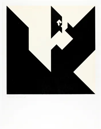 木版 Bosshard - Variation 8