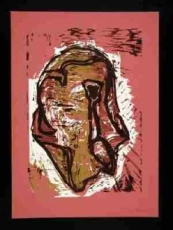 シルクスクリーン Brandes - Sans titre