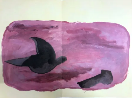 リトグラフ Braque - Oiseaux