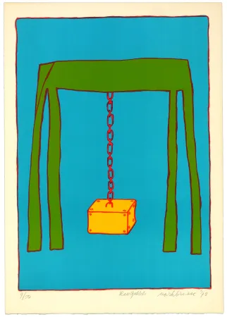 リトグラフ Brusse - Sans titre