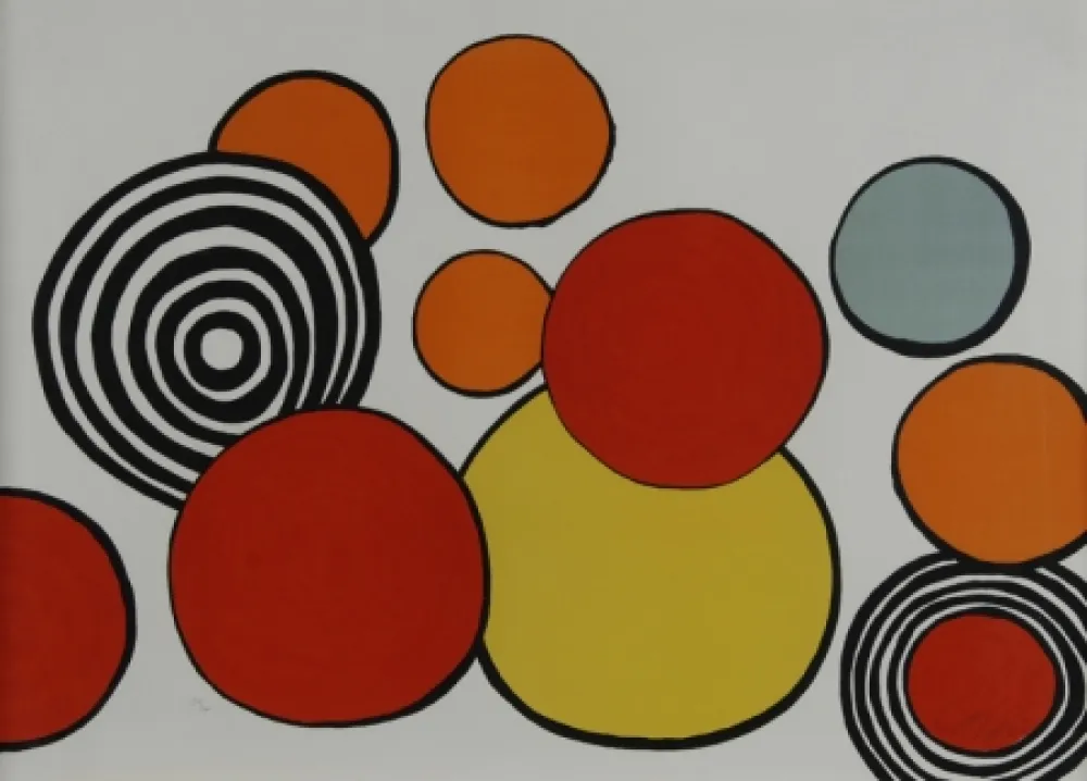 リトグラフ Calder - Sans titre