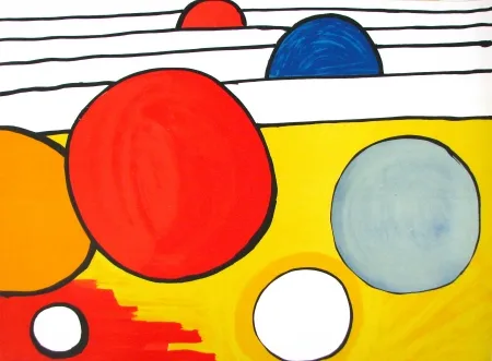 リトグラフ Calder - Untitled