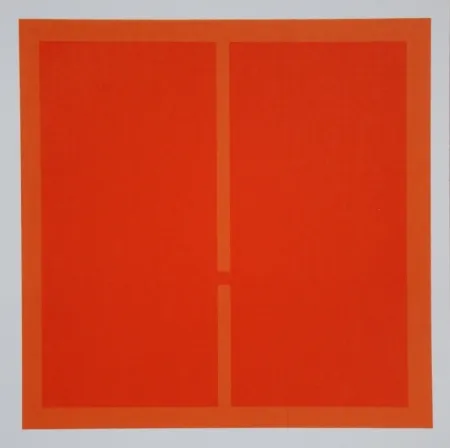 シルクスクリーン Calderara - Composition