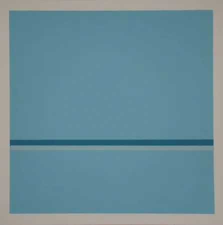 シルクスクリーン Calderara - Composition