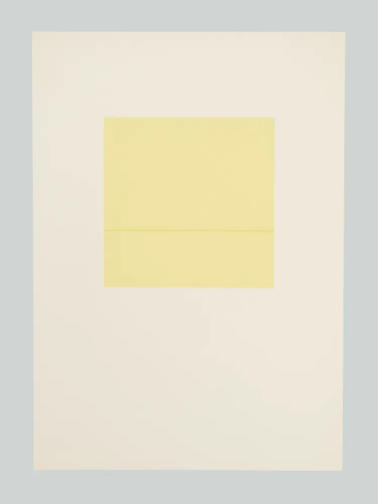 シルクスクリーン Calderara - E poi (Tav. F)