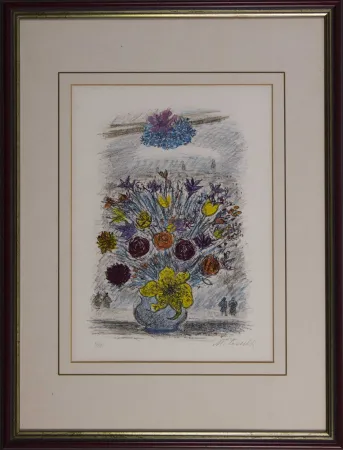 リトグラフ Cascella - A Scilla