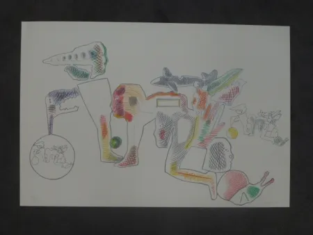 リトグラフ Castillo - Hommage à Joan Prats