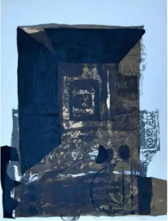 リトグラフ Clavé - Untitled