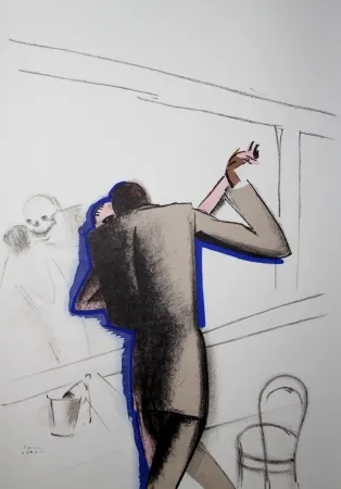 リトグラフ Colin - LE TUMULTE NOIR / BLACK THUNDER - Joséphine Baker - 1927