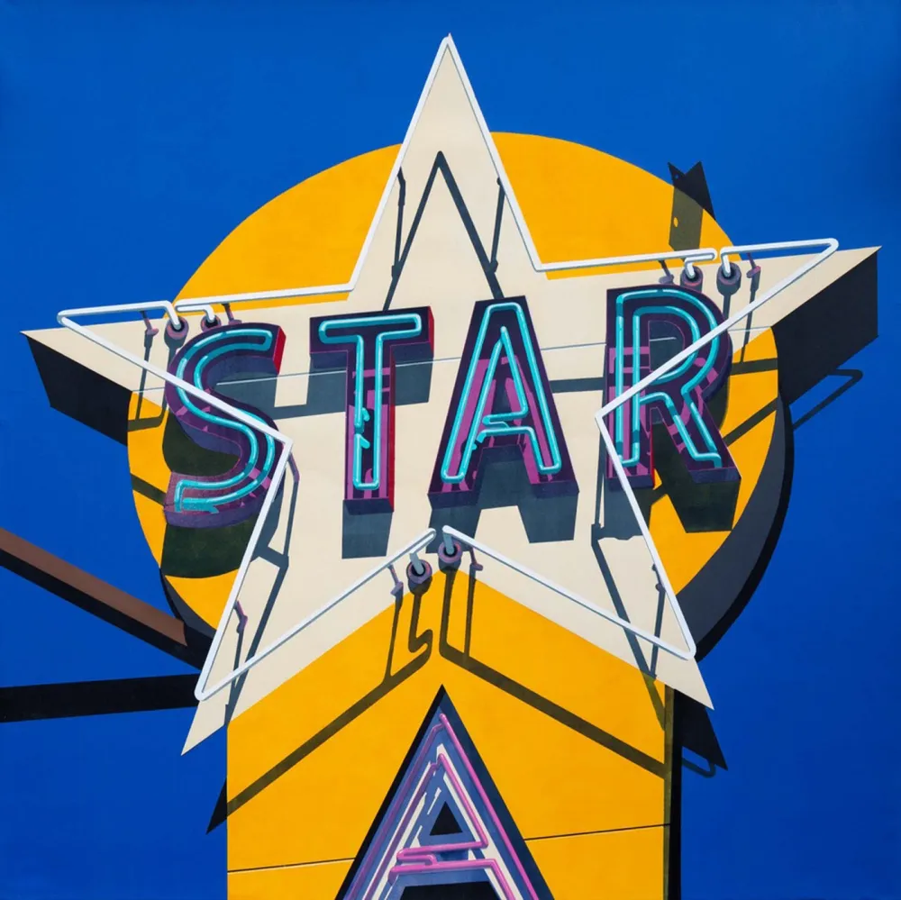 シルクスクリーン Cottingham - Star (Hollywood)