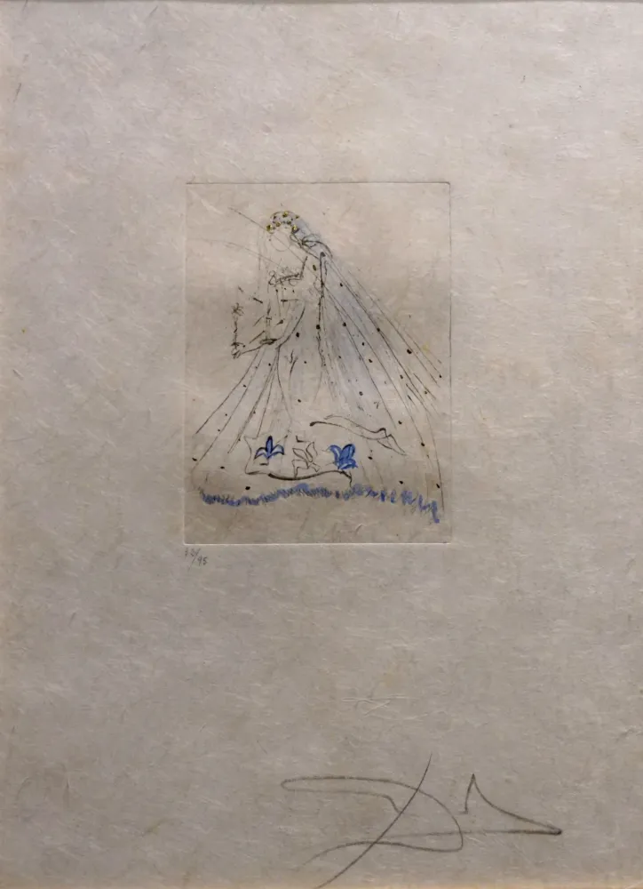 彫版 Dali -  Petites Nus (Ronsard) 1st Row 1st Piece A