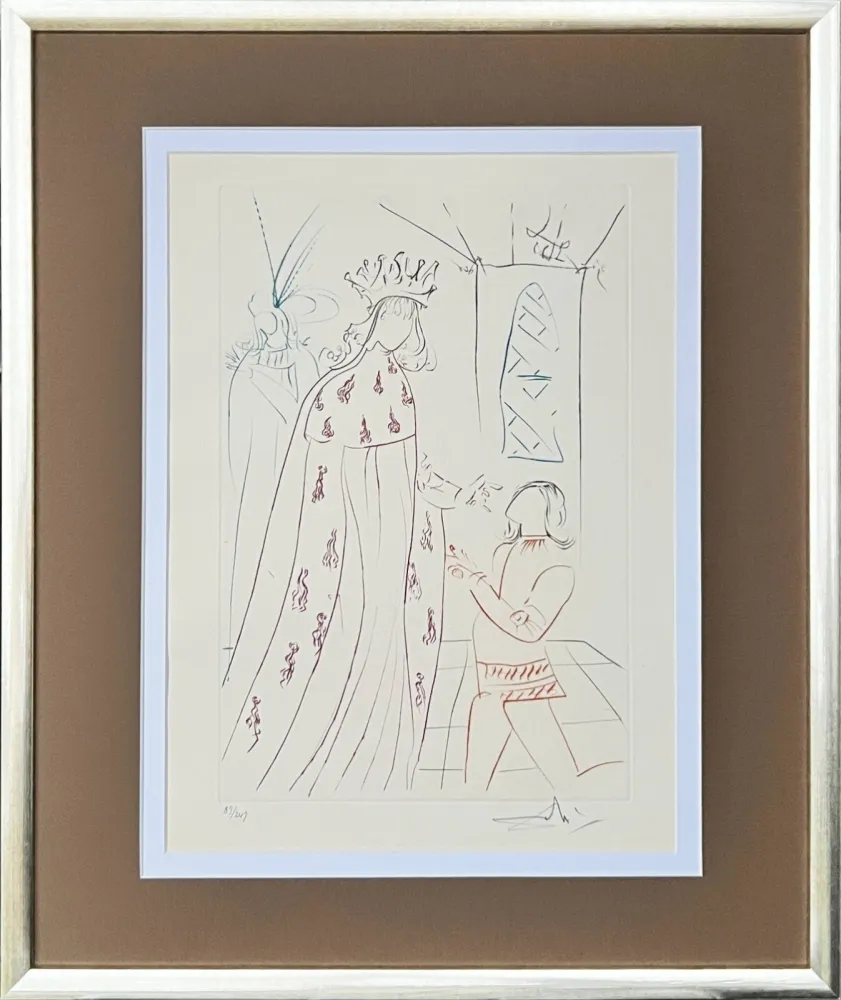 ポイントーセッシュ Dali - The Knighting of Lancelot