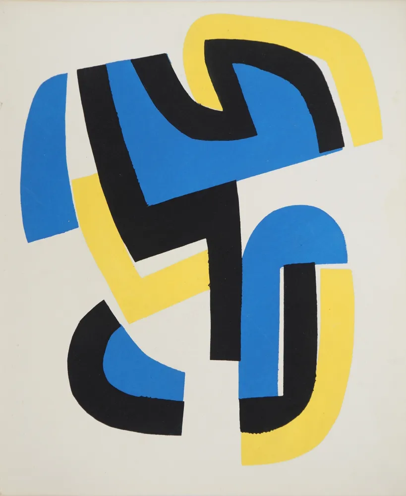 リトグラフ Dewasne - Livre Futur