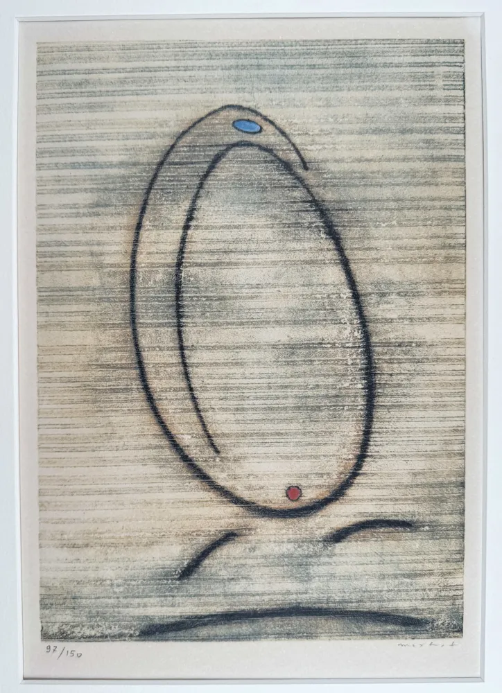 リトグラフ Ernst -  L'Oiseau caramel 