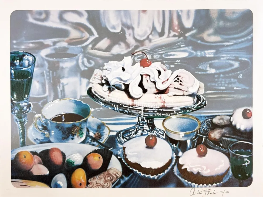 シルクスクリーン Flack - Banana Split Sundae from The Presidential Portfolio