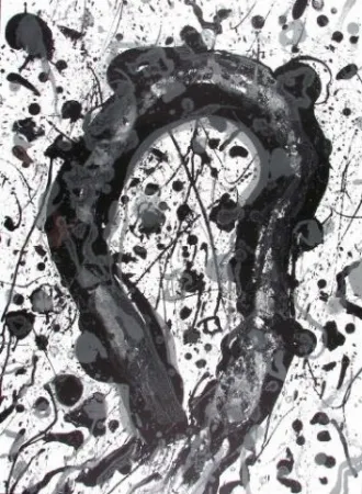 リトグラフ Francis - From poème dans le ciel