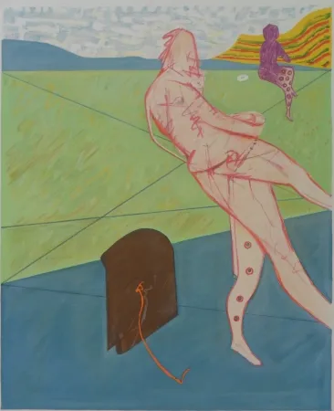 リトグラフ Freddie - Composition