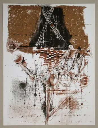 リトグラフ Friedlaender - Les oiseaux