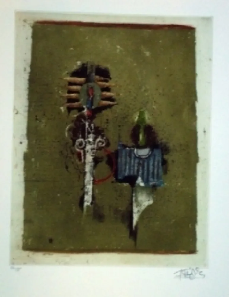 彫版 Friedlaender - Pour un herbier nocturne IV