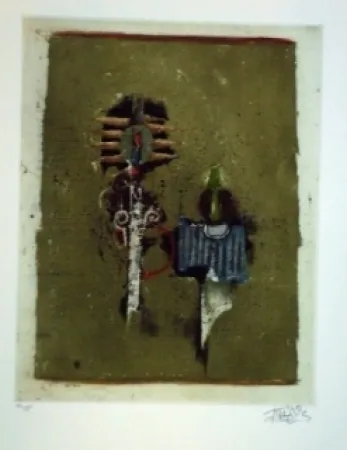 彫版 Friedlaender - Pour un herbier nocturne IV