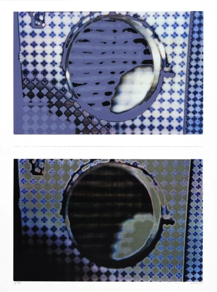 シルクスクリーン Gordillo - Instantes V