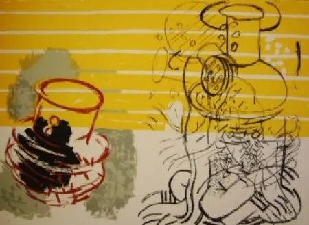 リトグラフ Grau - Sans titre