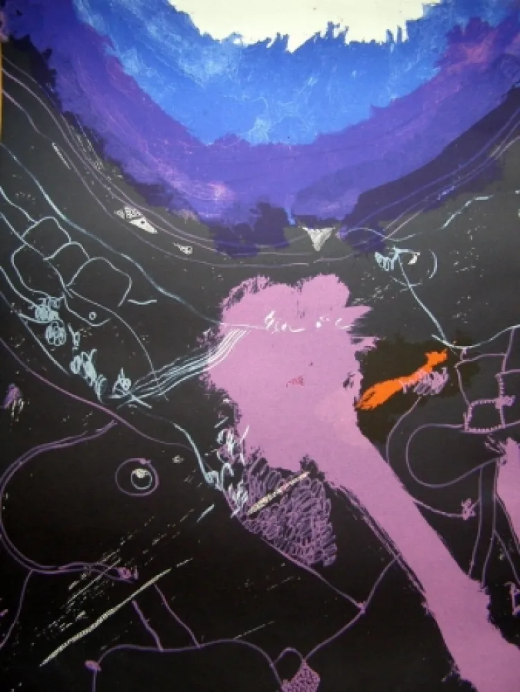 リトグラフ Guinovart - S/T