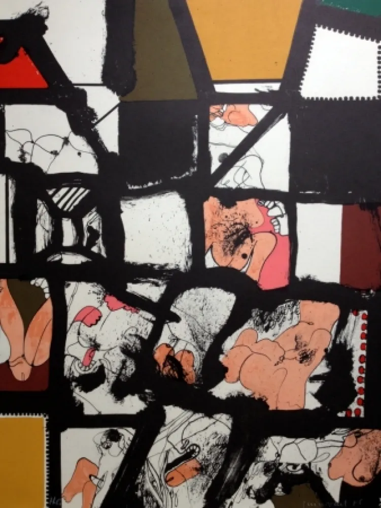 リトグラフ Guinovart - S/T