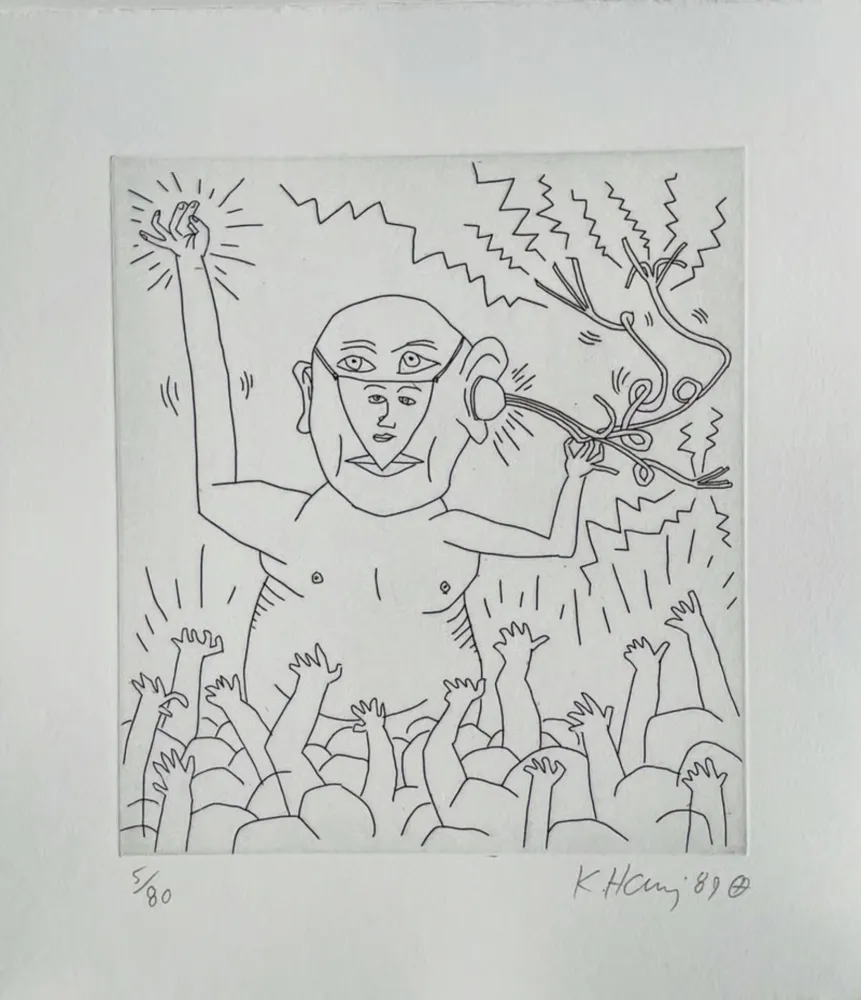 彫版 Haring - The Valley (2)