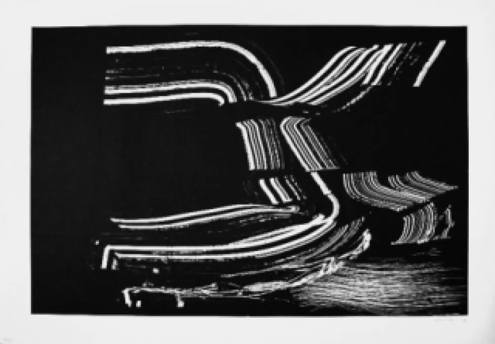 リトグラフ Hartung - Farandole 14